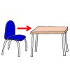 table and chair Picture