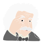 Albert Einstein Stencil