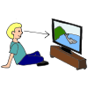 To watch TV