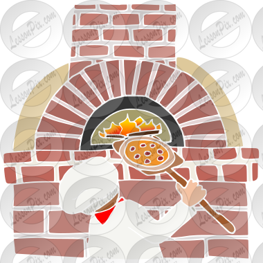 Pizza Oven  Stencil