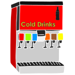 Soda Machine Stencil