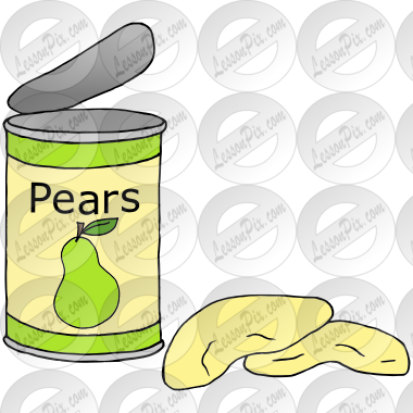 Canned Pears Picture