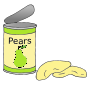 Canned Pears Picture