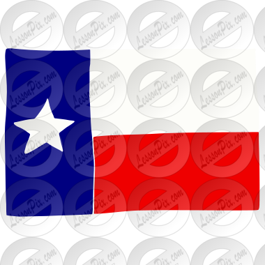 Texas Flag Stencil