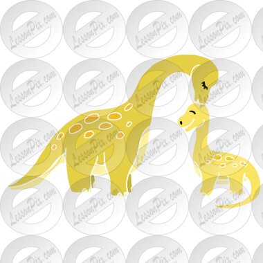 Dinosaurs Stencil