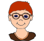 Boy with glasses