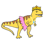 Dinosaur Princess Picture