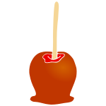 Caramel Apple Stencil