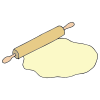 "I roll out dough."