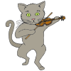 Cat+Playing+the+Fiddle Picture