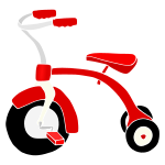 Tricycle Stencil