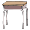 I can sit or stand at my desk.