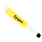 Epinephrine Autoinjector Stencil