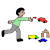 Throw toys