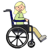 Girl in Wheelchair Picture