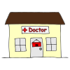 When we are sick we go see our doctor at the doctor's office.