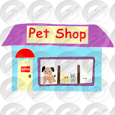 Pet Shop Stencil