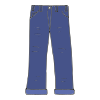 I wear pants to keep my legs warm.