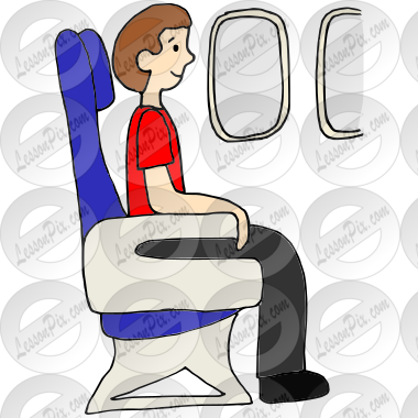Seat on a Plane Picture