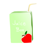 Juice Box Stencil
