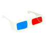 3D Glasses Stencil