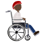 Boy in Wheelchair  Stencil