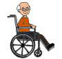 Man in Wheelchair  Picture