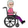 Woman in Wheelchair