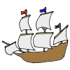 Where did Papa take his family by ship?