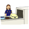 Place Bags On Scanner