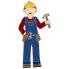 Boys can be construction workers.