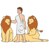 Daniel and the Lions Den