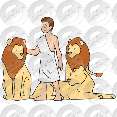 Daniel and the Lions Den