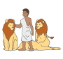 Daniel and the Lions Den
