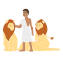 Daniel and the Lions Den