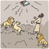 Daniel and the Lions Den