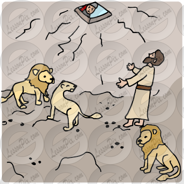 Daniel and the Lions Den