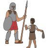 David and Goliath