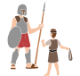 David and Goliath