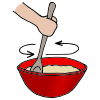 Stir gently