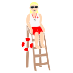 Lifeguard Stencil