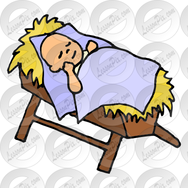 Baby Jesus Picture For Classroom   Therapy Use - Great Baby Jesus Clipart