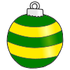 Green+_+Yellow+striped+Ornament Picture
