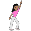 D is for dance. Dance with me!
