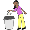 pick up trash