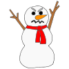Angry Snowman