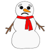 Sad Snowman