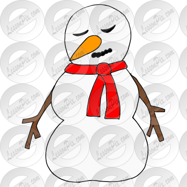 Sleepy Snowman
