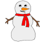 Worried Snowman Picture