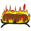 fire log